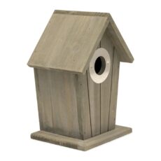 5051054301839 1 CJ Wildlife Grey Cabin Wooden Bird Box.jpg